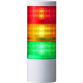 PATLITE LR10-302WMBW-RYG IP69K LED LIGHT AND ALARM ALERT SIGNAL TOWER LIGHT M12 PLUG