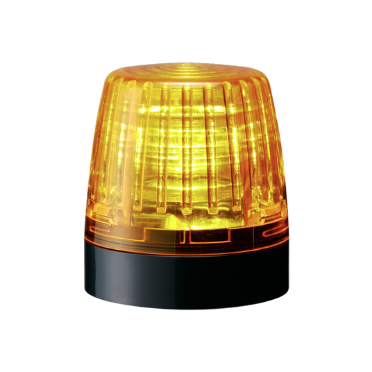 Patlite NE NE-24A-Y Yellow LED Lights Red Machine Indicating Light Banner Engineering Factory Machine Printing CNC Melbourne Sydney Australia Warning Panel Electrical Enclosure Industrial Automation Omron Schneider Honeywell Building Lights