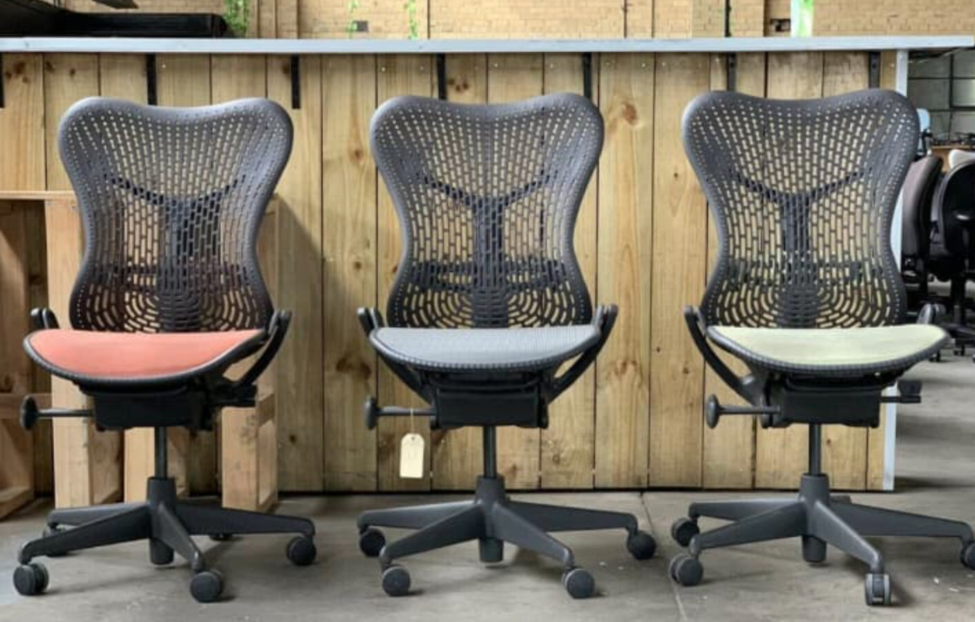 Genuine Herman Miller Mirra 1 Aeron Original Back Panel Triflex Replacement Parts Melbourne Australia