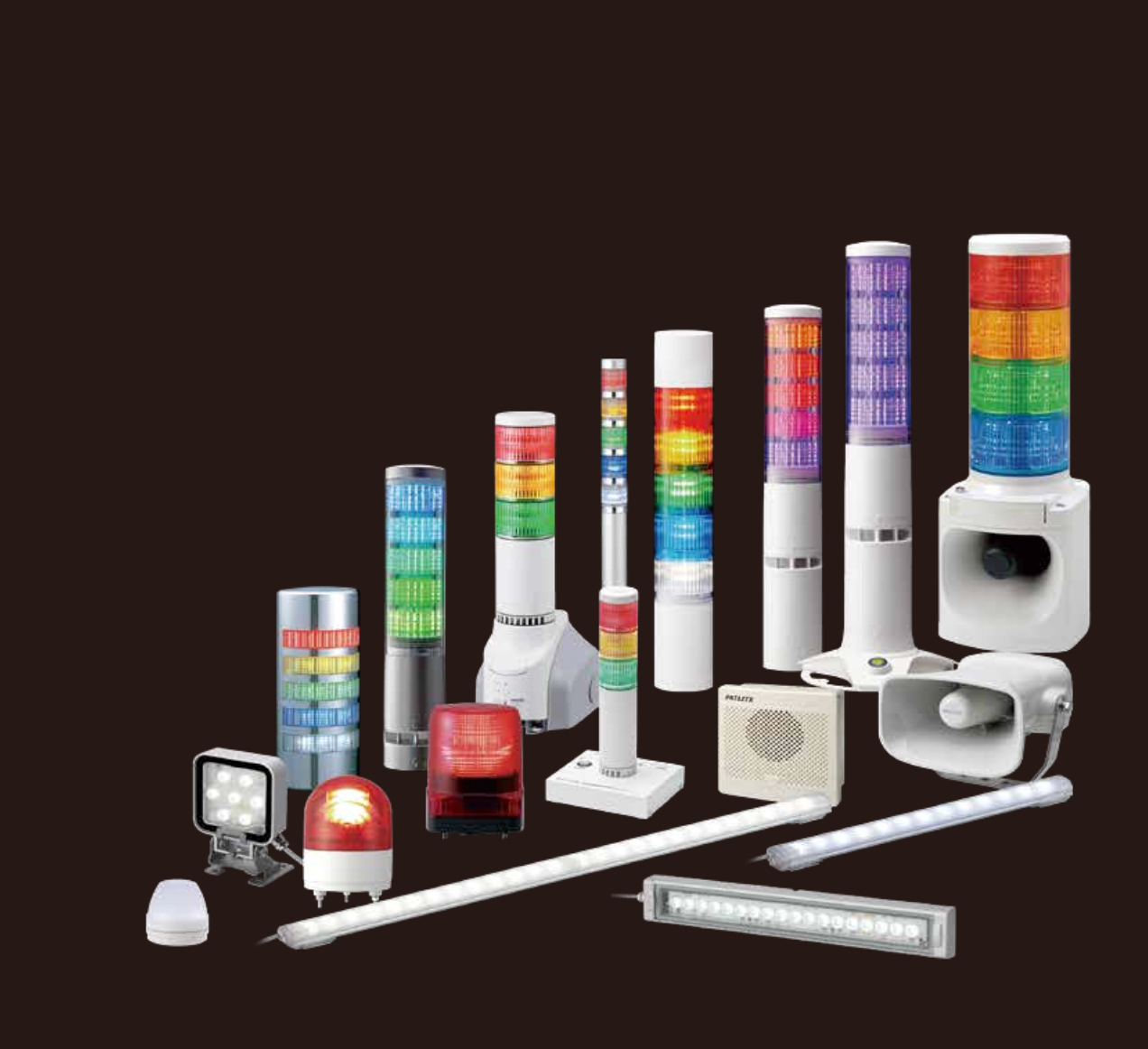 LED Signal Tower Light for OEM CNC Food & Beverage Processing Machine SignalFx Patlite Werma Scheneider Banner Telemecanique Sirena