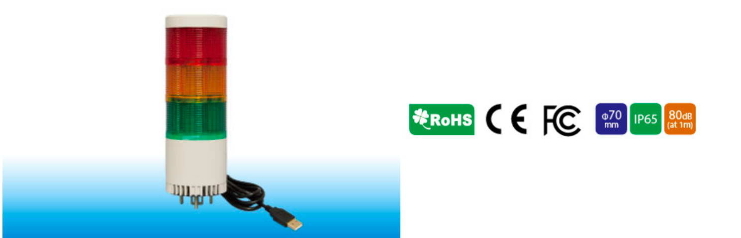 PATLITE LU7-USB LED Tower Light USB