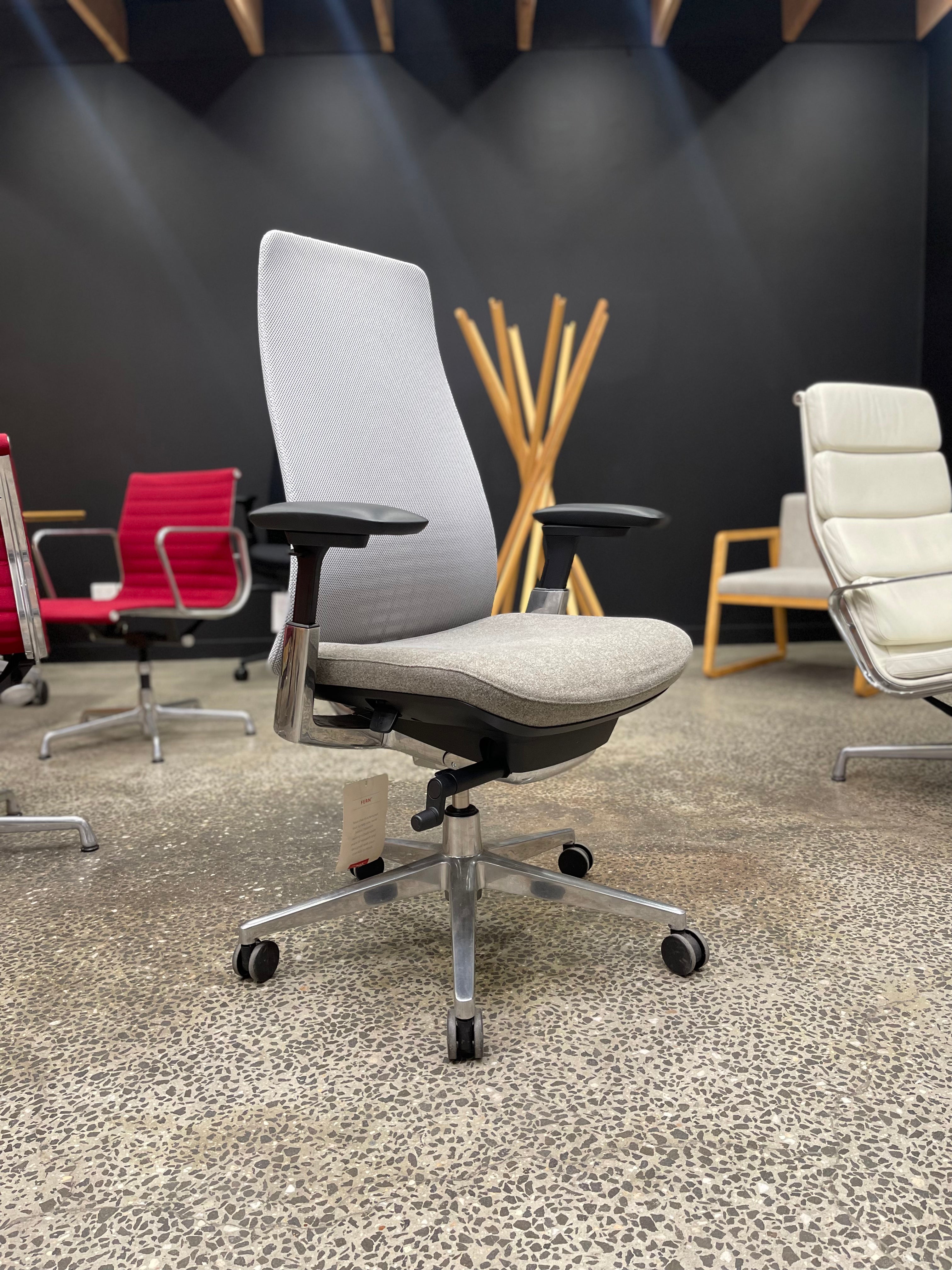 Haworth FERN Ergonomic Chair w/ Danish KVADRAT Wool Seat