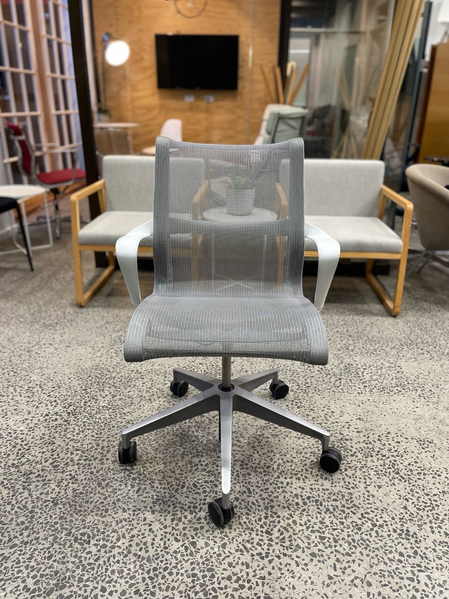 Original Genuine Authentic Herman Miller Setu Eames Danish Mid Century Modern Designer Furniture Chairs Chair meeting office room Germany architecture homes buy office aeron leap melbourne australia vitra scandi Scandinavian mcm sale buy