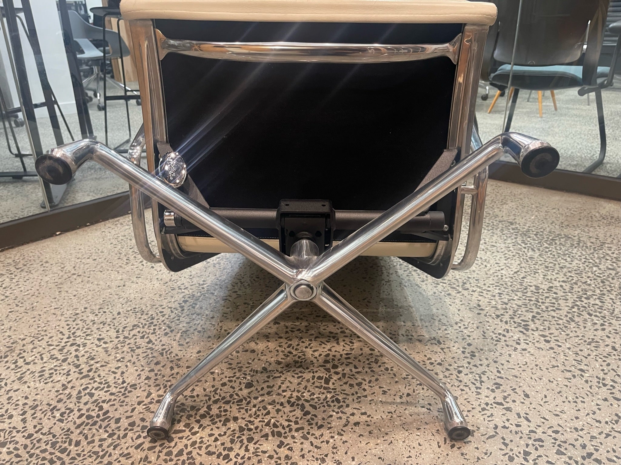 Original Vitra Eames Softpad Reclining Armchair EA222 Charles & Ray Eames 1969 MCM Authentic Made in Norway