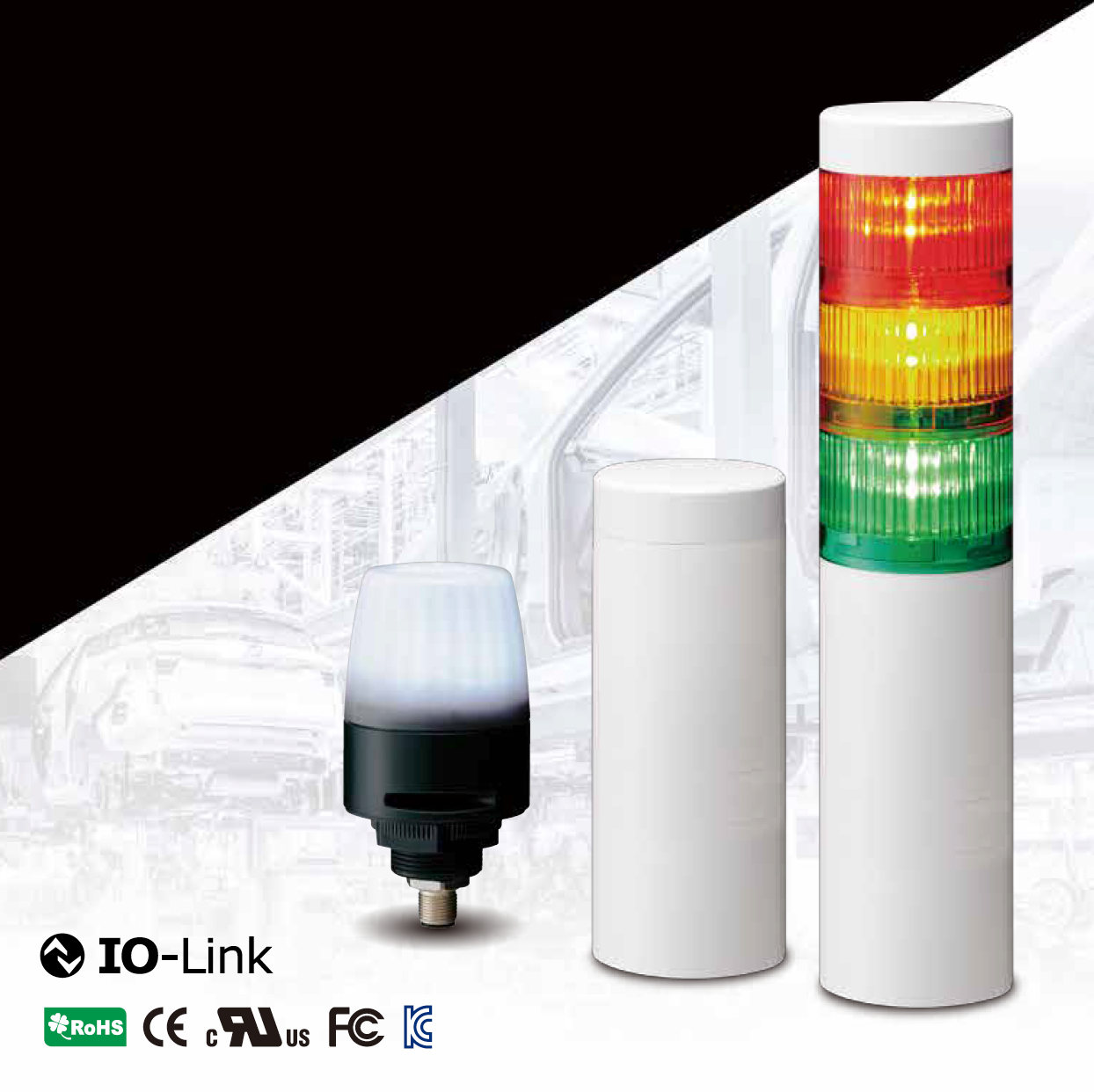 PATLITE SIGNALFX IO-Link Smart Factory LED Signaling Devices