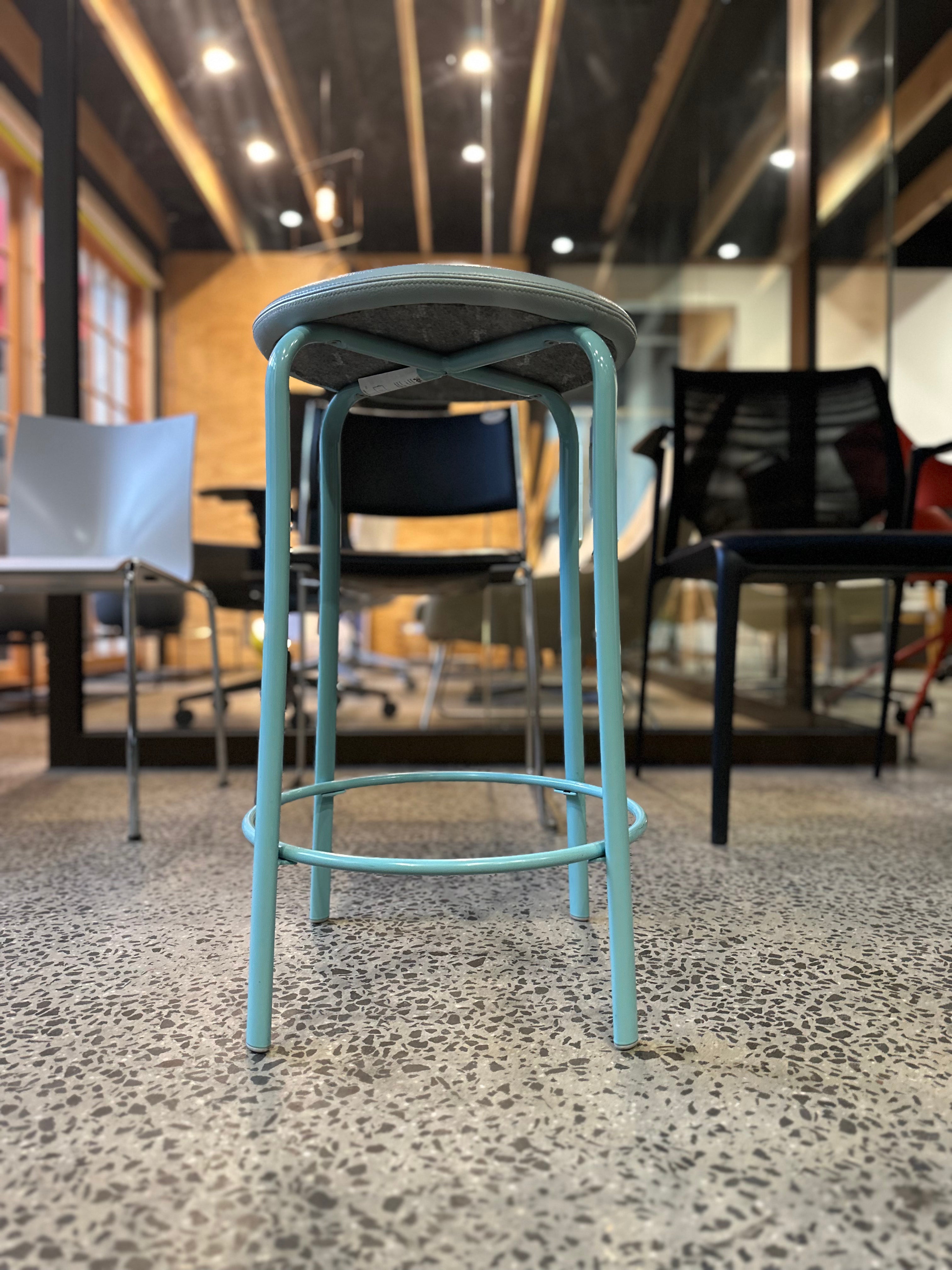 Frisbee Stool designed by Christian Halleröd for Kinnarps I Made in Sweden