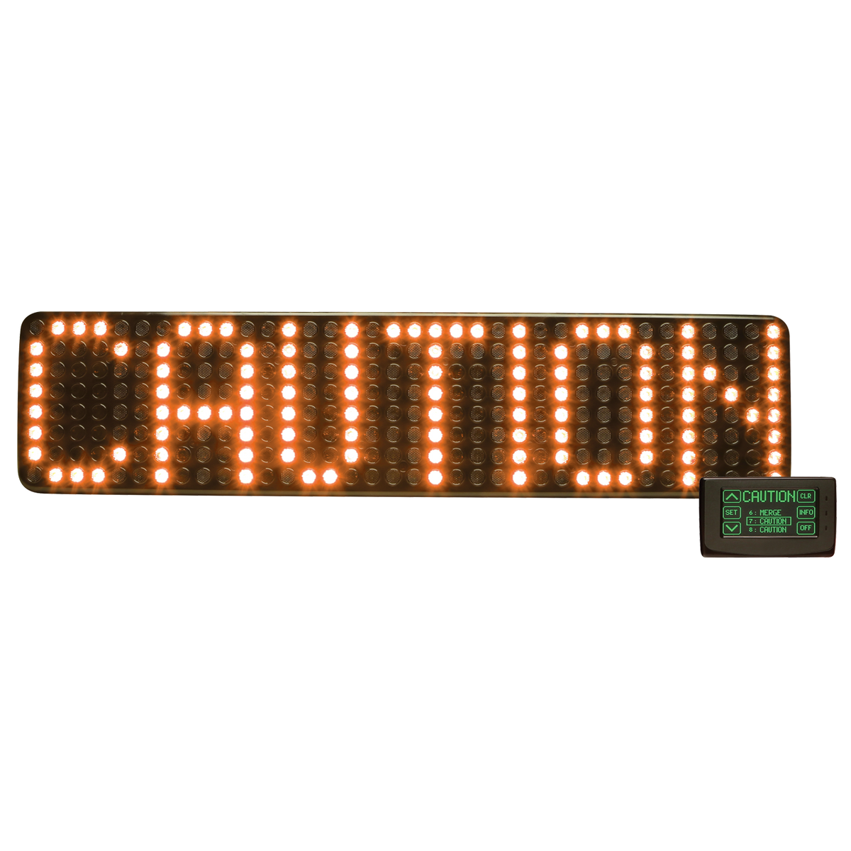 Code3 Amber Programmable LED Message Display Board for Vehicles ...