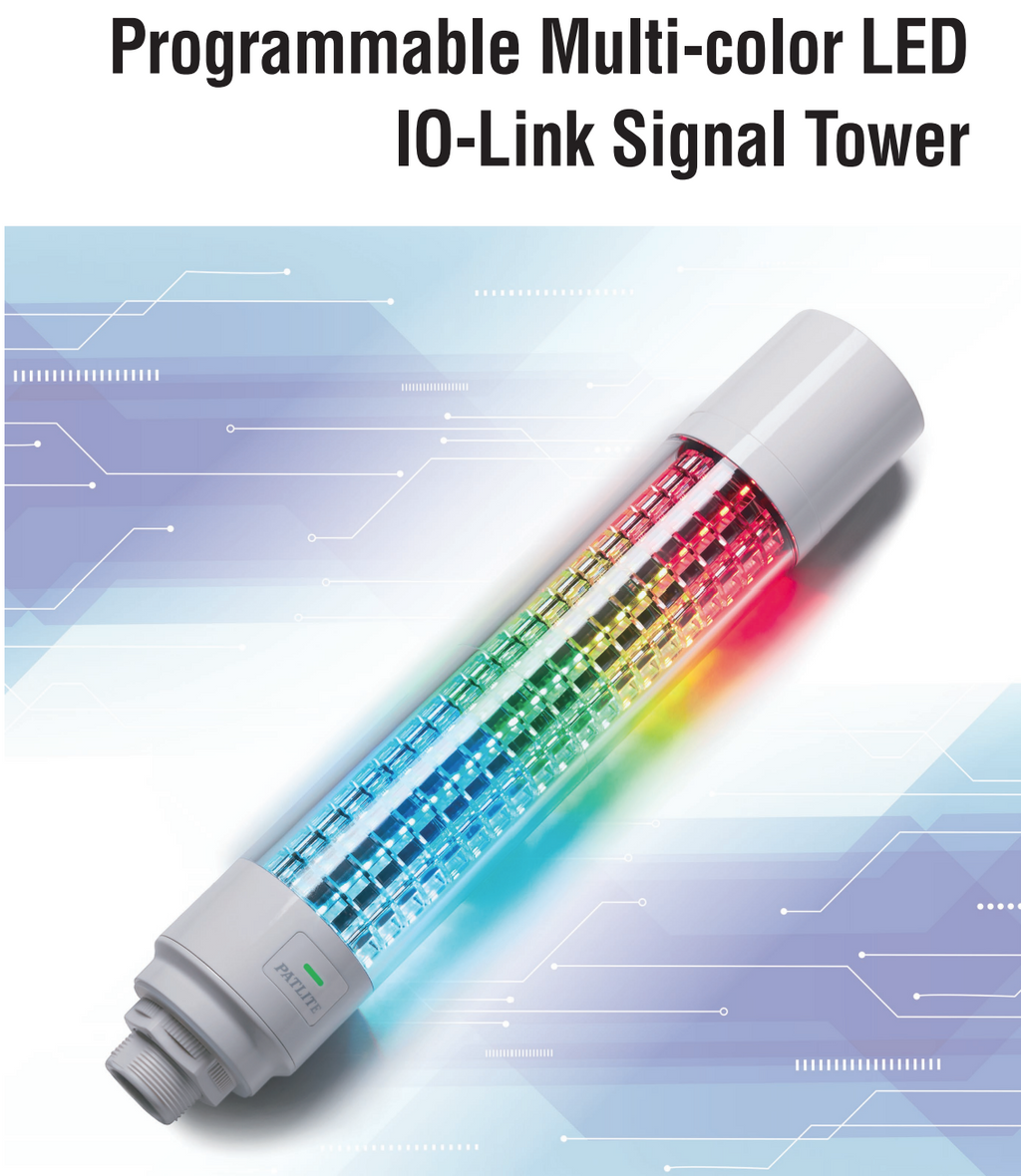 Data Link Led LB6-20ILWCNW IP65 PATLITE LB6-IL IO-Link Programmable RGB LED Multi St