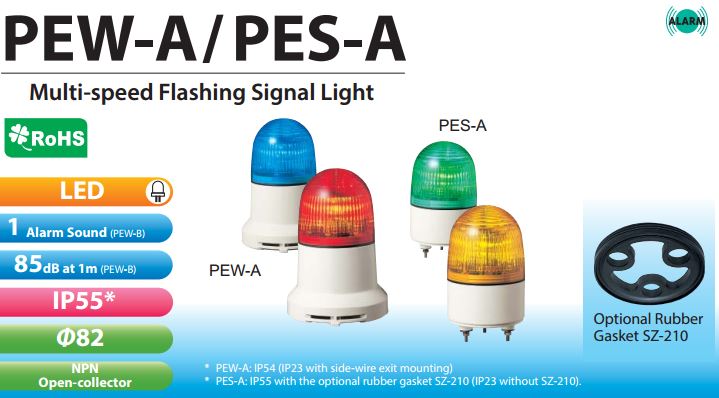 PATLITE PEW LED BEACON SIGNAL LIGHT
