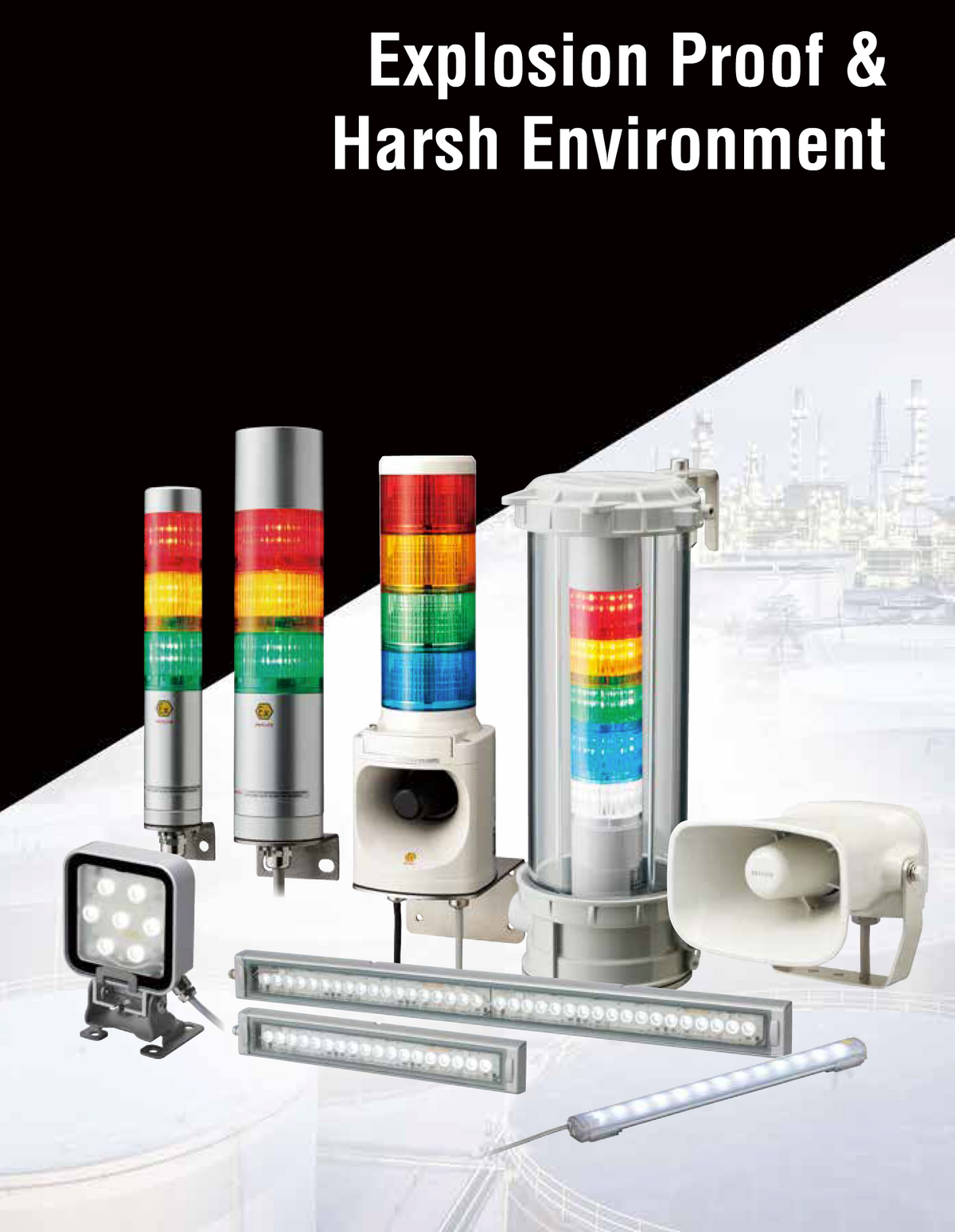 Atex Indicator Led ATEX IECx Explosion Proof LED Lights Zone1 Hazard Area Lighting