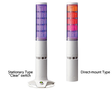 PATLITE LA6-POE LA6-5DSNWB-POE  Network POE Ethernet LED Signal Tower Light