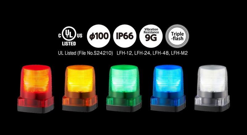 No1 PATLITE VIBRATION PROOF LED Warning Light Beacon Flashing Strobe –  SIGNAL Co