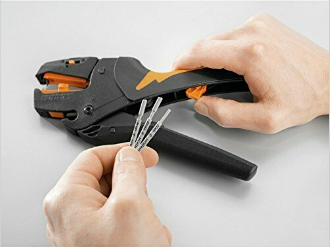 Weidmuller Stripax World's best automatic wire cutting stripping stripper tool high grade industrial automation electrician telecommunication electrics