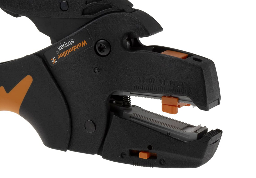 Weidmuller Stripax World's best automatic wire cutting stripping stripper tool high grade industrial automation electrician telecommunication electrics